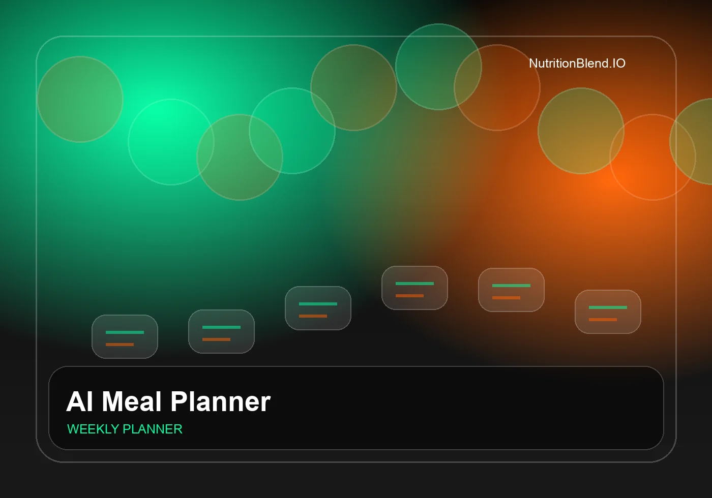 Unlimited AI Meal Planner Credits digital nutrition product preview
