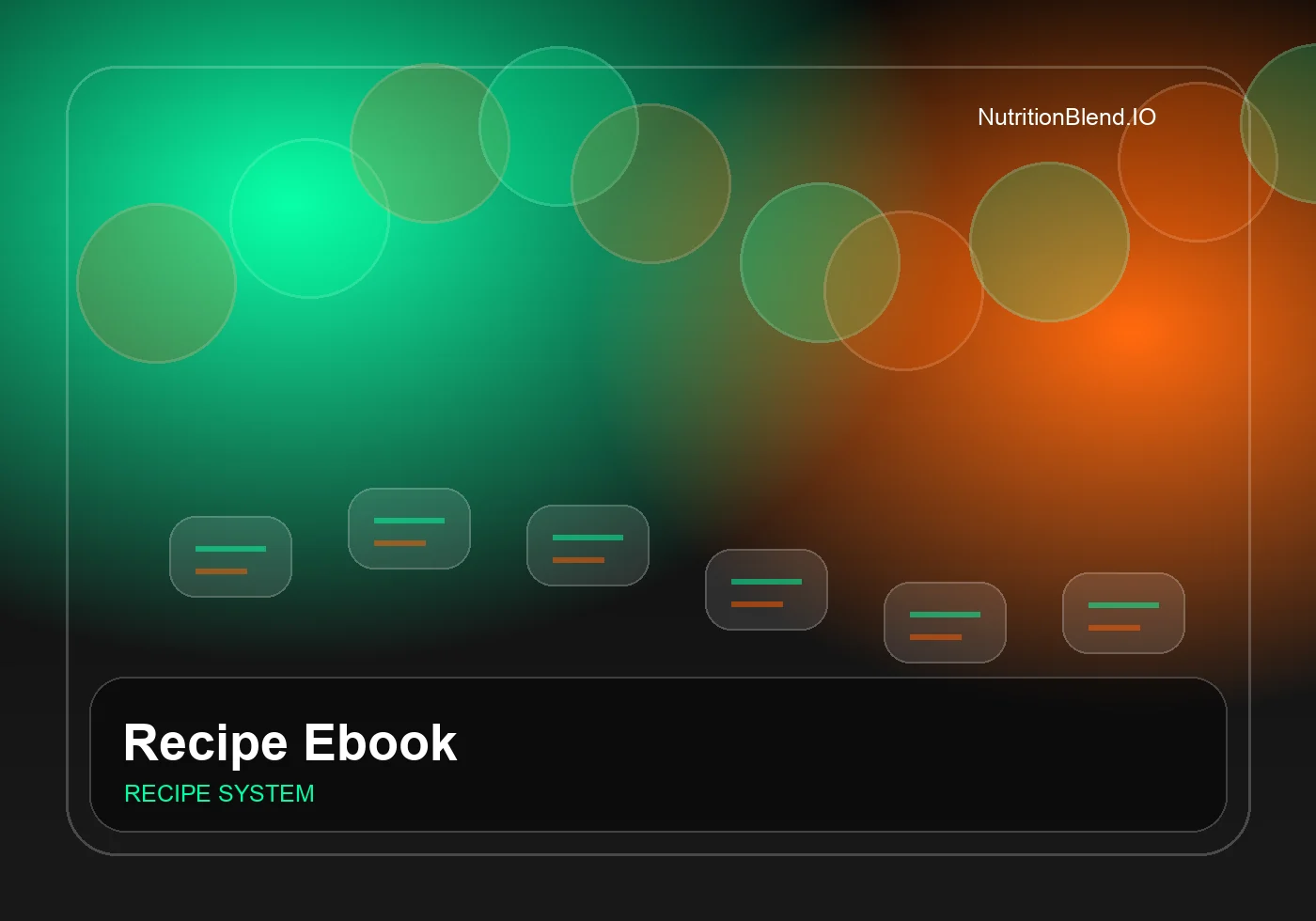 100+ Recipe Ebook Bundle digital nutrition product preview